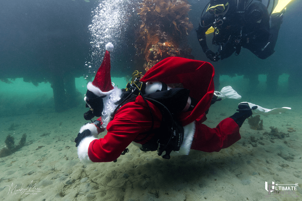 Underwater Christmas shot 4