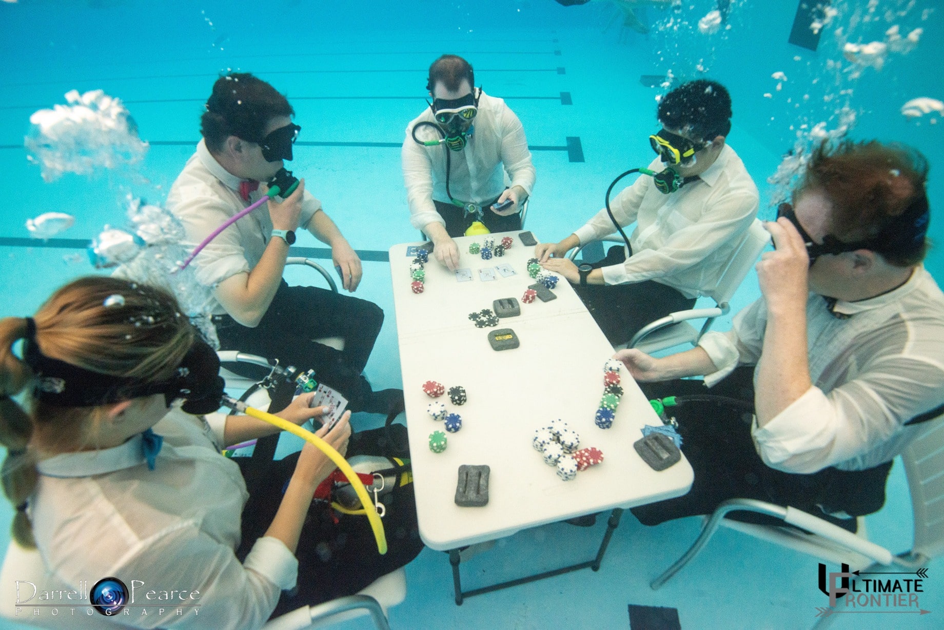 Underwater Poker shot 4